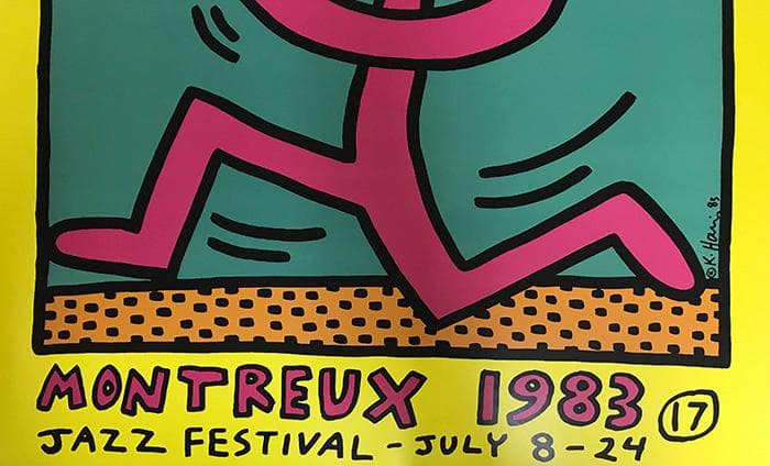 モントルー・ジャズ・フェスティバル  1983/ヘリング/ポスター