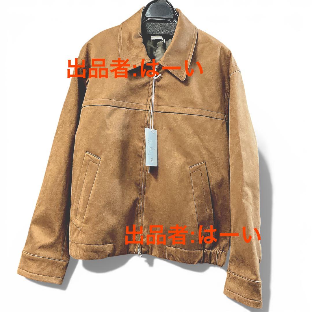 WYM LIDNM FAUX SUEDE ZIP BLOUSON Sサイズ - メルカリ