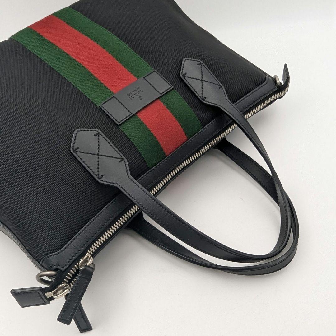 【極美品】GUCCI グッチ 2way ハンドバッグ シェリーライン