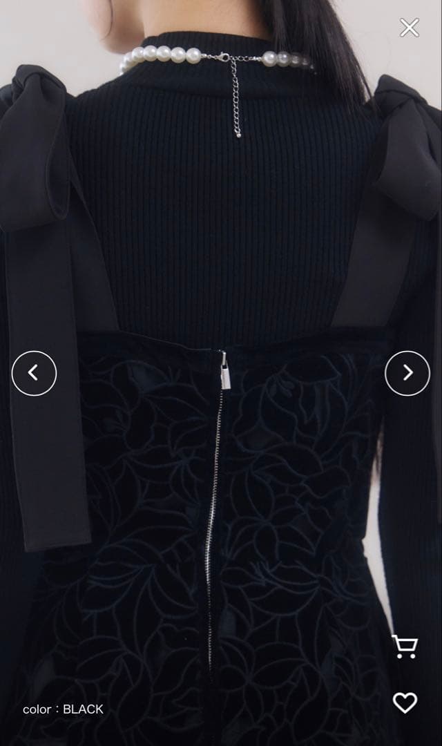 eimy 刺繍パーティードレス ベロアドレスワンピベロアカットワークワンピース