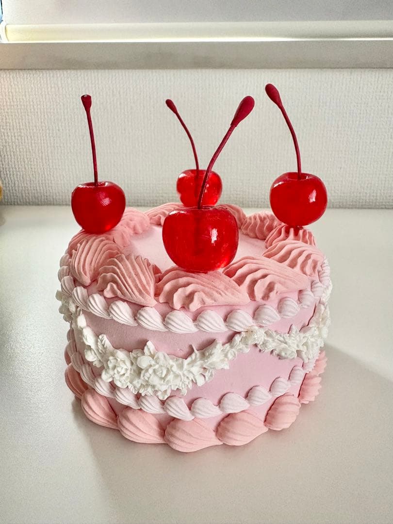 フェイクスイーツ ケーキ 3点セット ピンク系