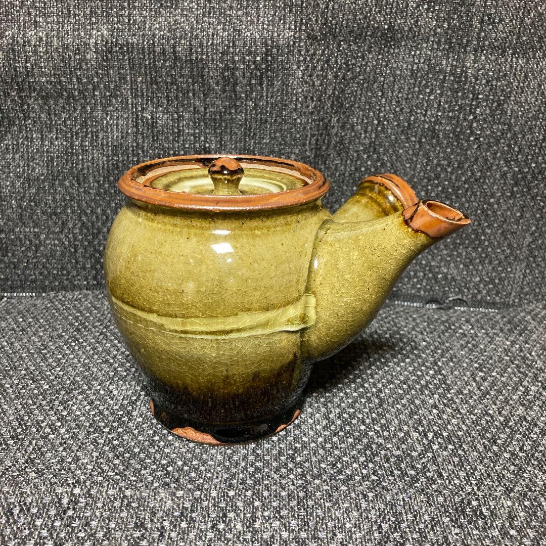 割引 島根 森山窯 急須と湯呑みセット 温泉津 民芸陶器 やちむん