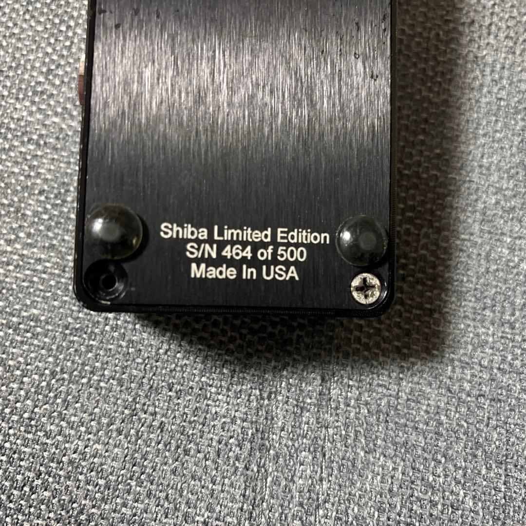 Suhr SHIBA DRIVE ブラック限定版