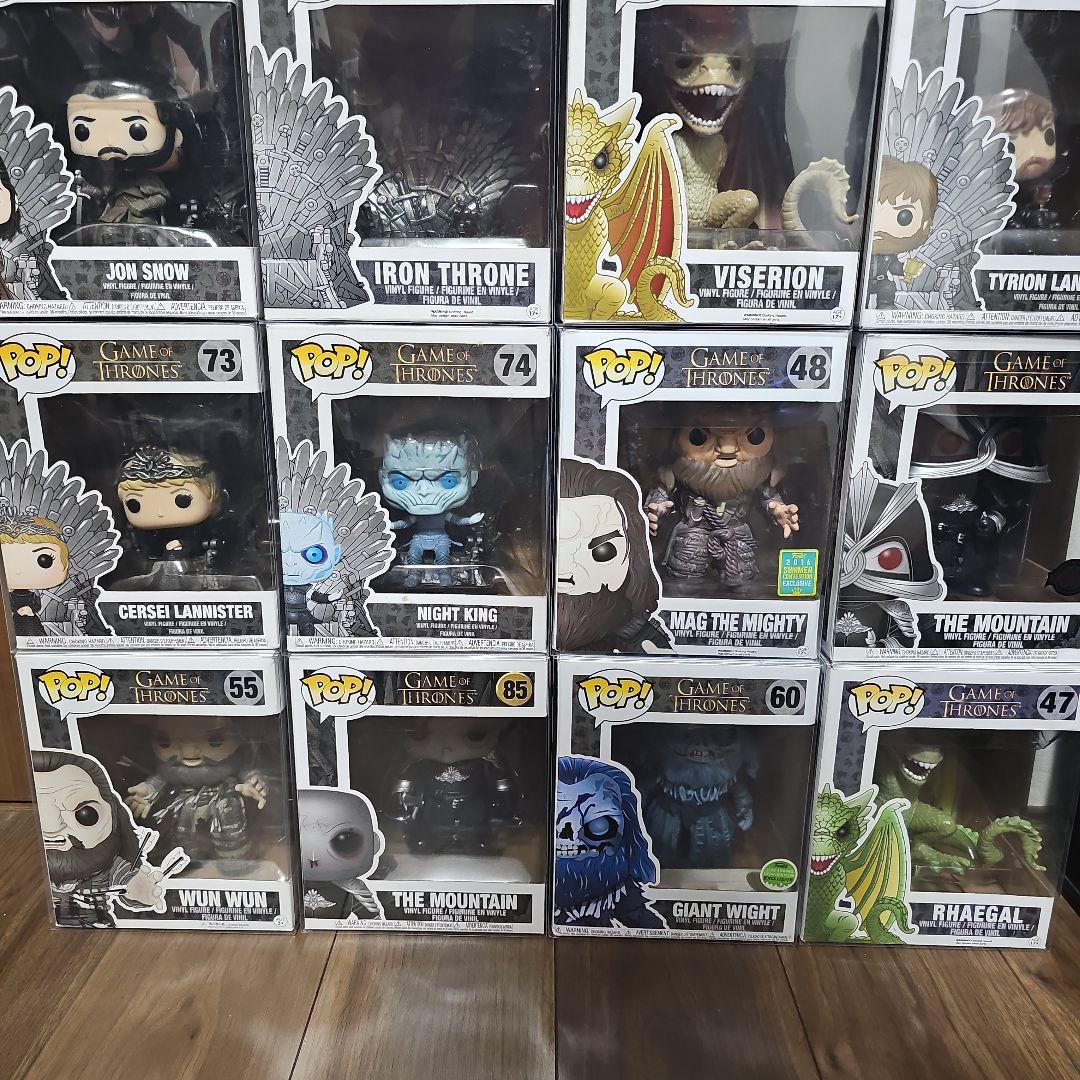 【Funko POP！】ゲーム・オブ・スローンズ まとめ売り⁄大型など17個