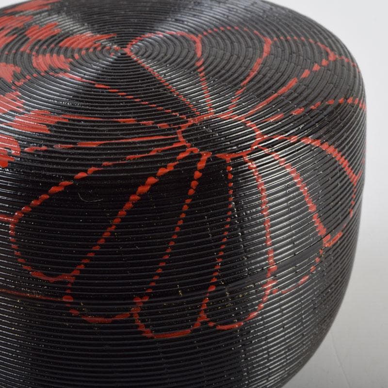 茶道具 加賀蒔絵師 高橋正良作 鵬雲斎好 菊桐文 寿輪棗 共箱 V 8728