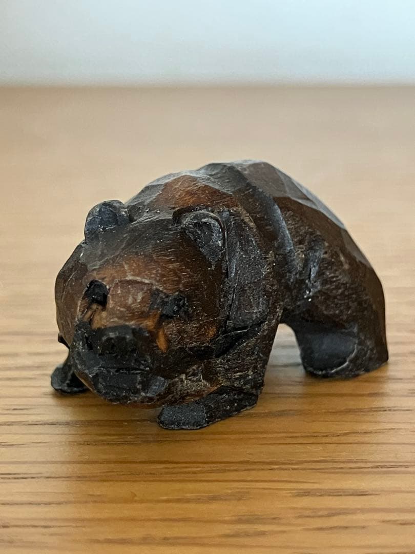 無印 福缶 木彫りの熊 栗田民芸店 2体セット - メルカリ 栗田民芸店