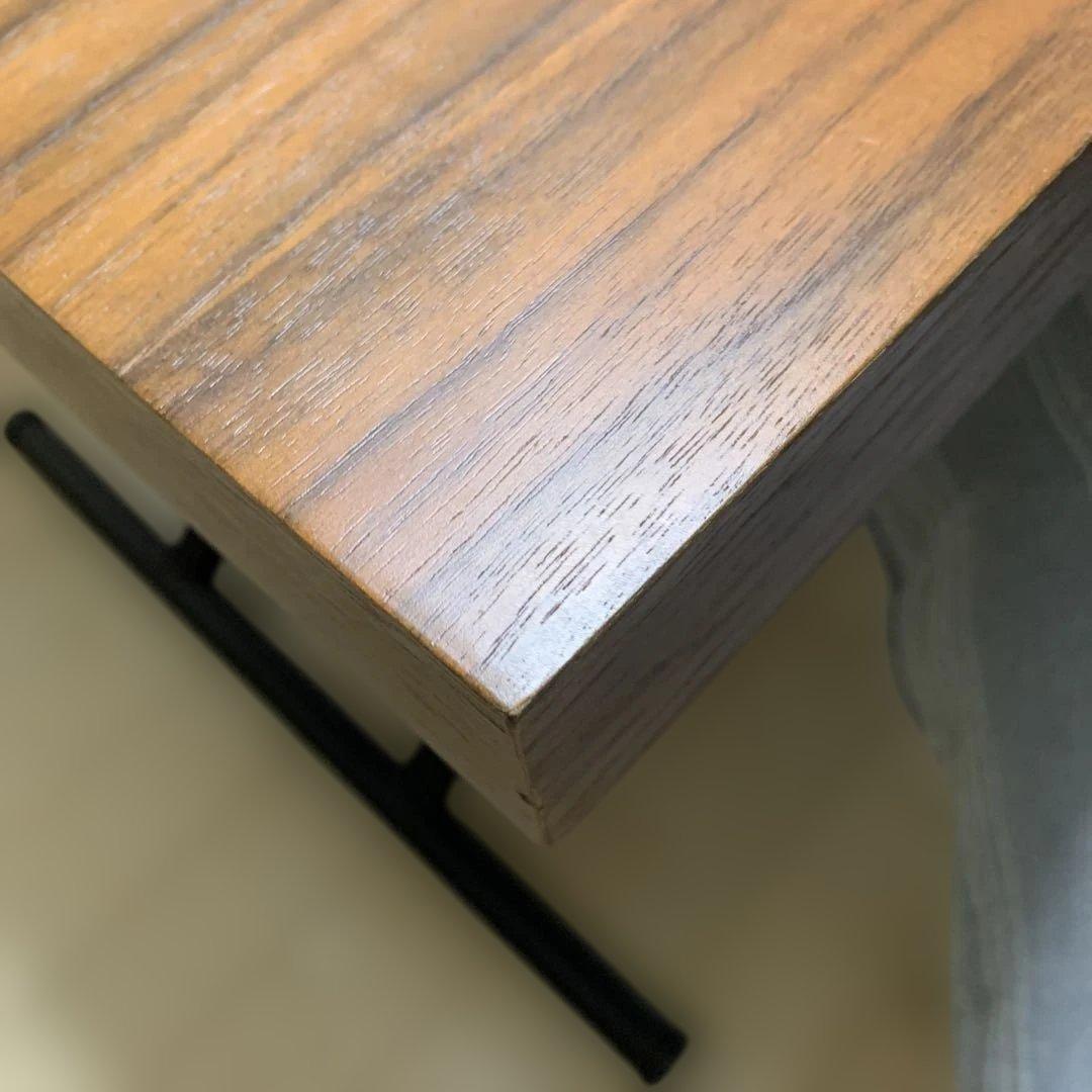 ニトリ 昇降テーブル　 ライザN ミドルブラウン