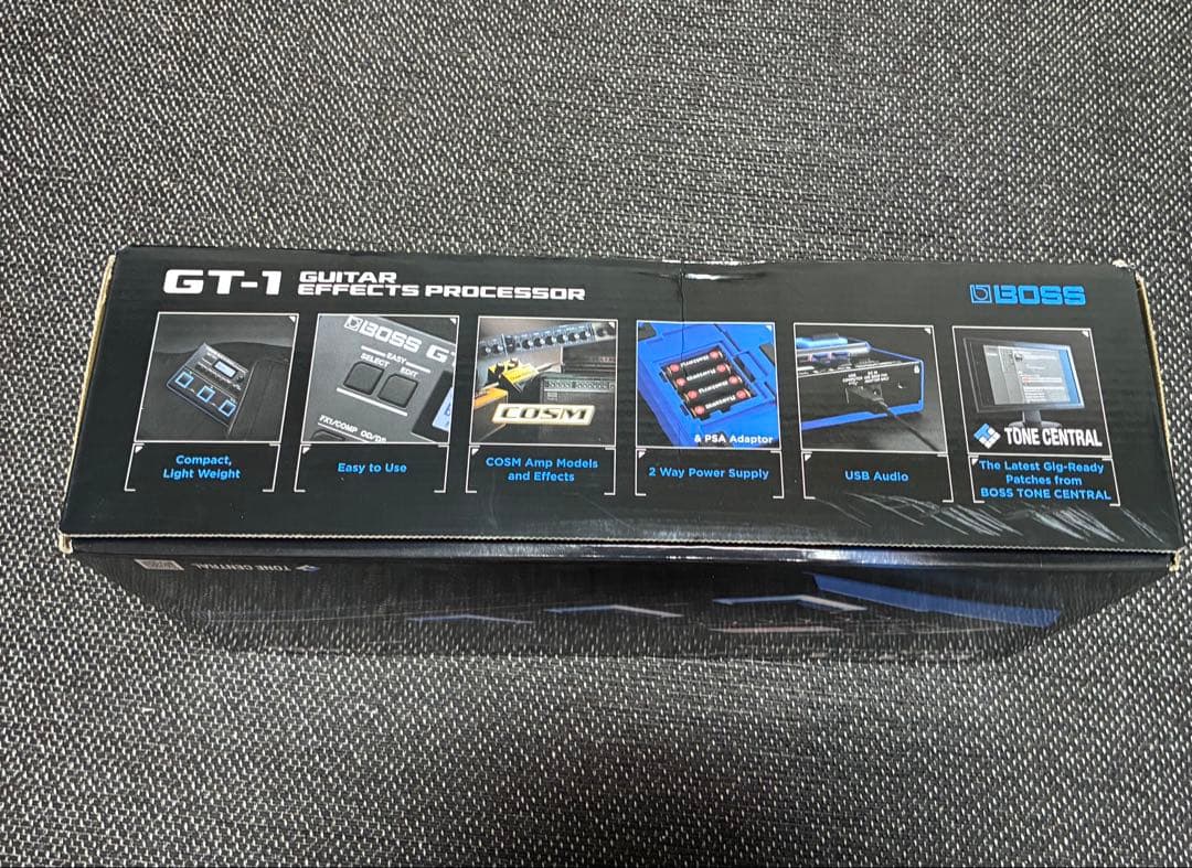 GT-1 GUITAR EFFECTS PROCESSOR 教科書&ケーブル付