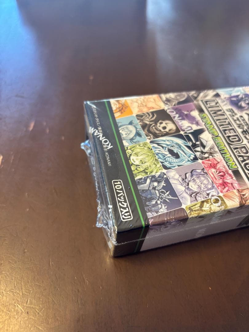 遊戯王 LIMITED PACK STAMP EDITION 5box 箱へこみ