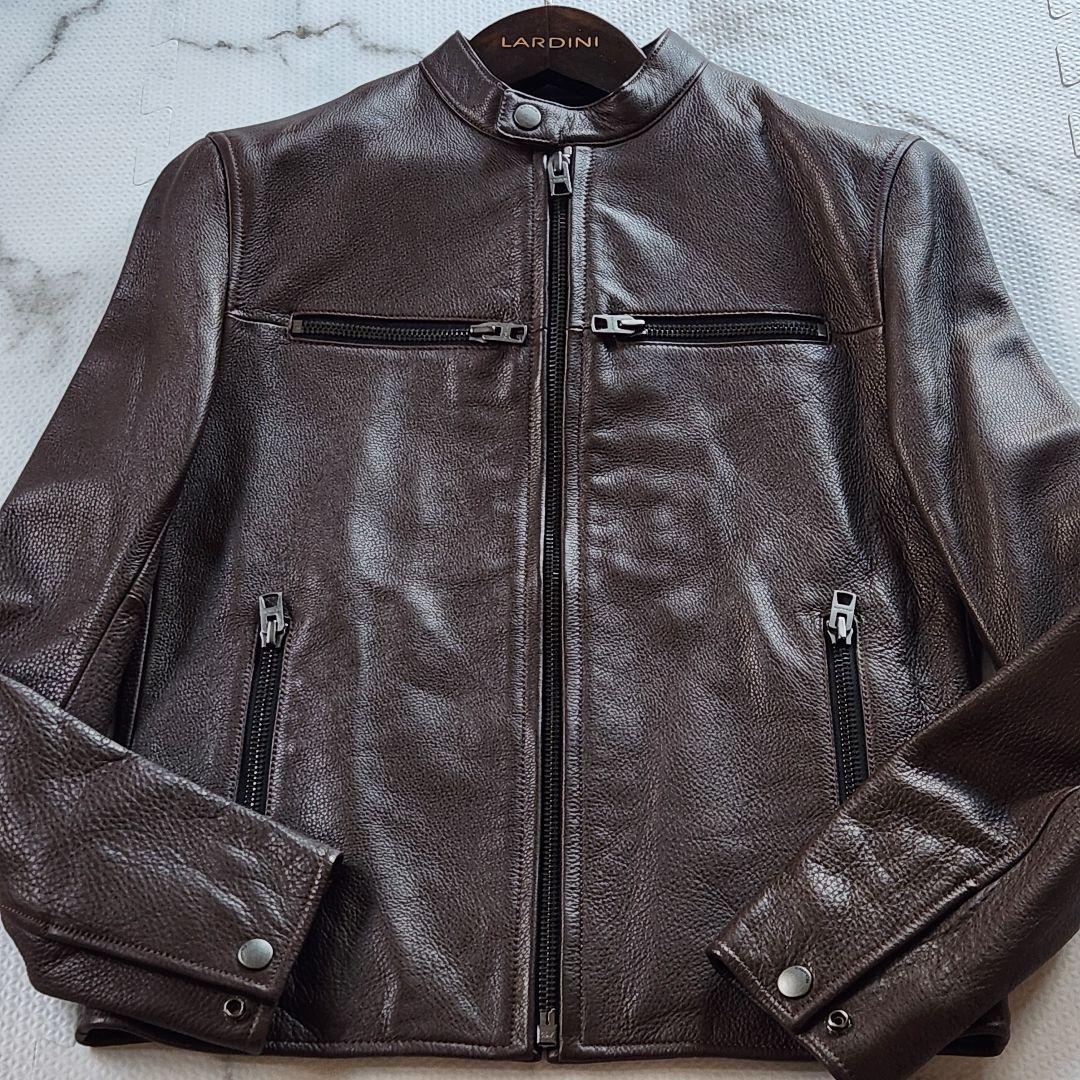 MINEDENIM 23ss Leather Zipup Loose JKT