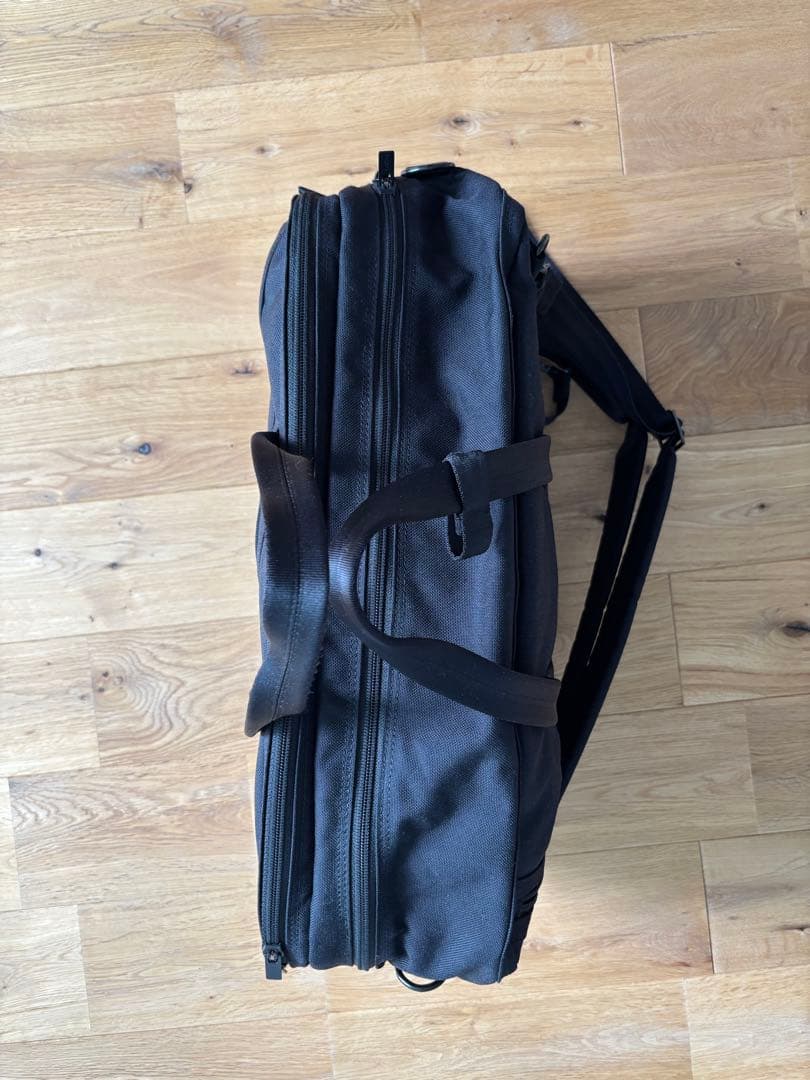 ポータービジネスバッグ　3way 黒　キャンバス地