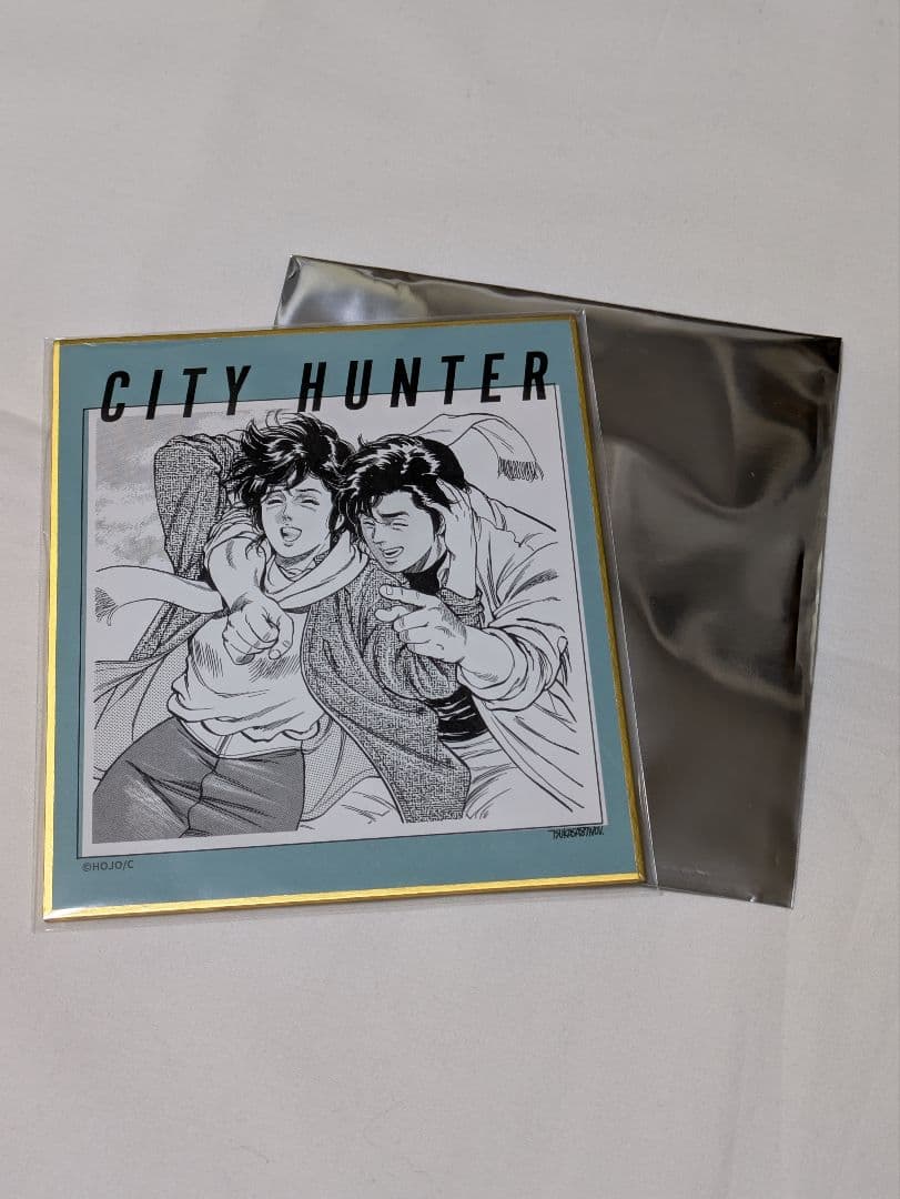 シティーハンター大原画展 ミニ色紙 獠＆香③ - メルカリ