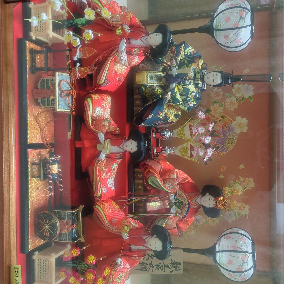 未使用新品　高級人形久月の雛人形