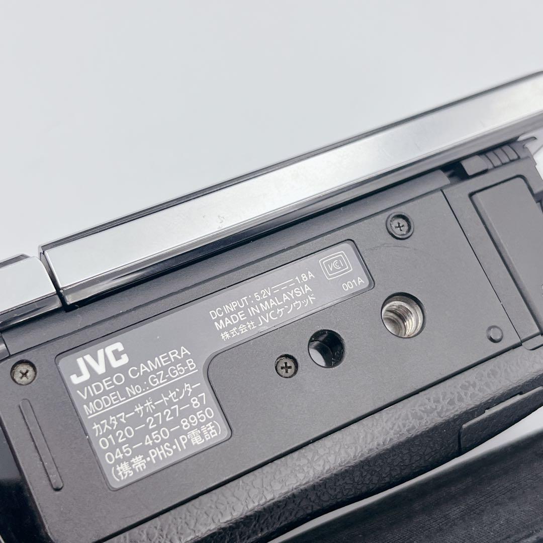 【美品】箱付きJVC Everio GZ-G5-B フルハイビジョン 64GB黒