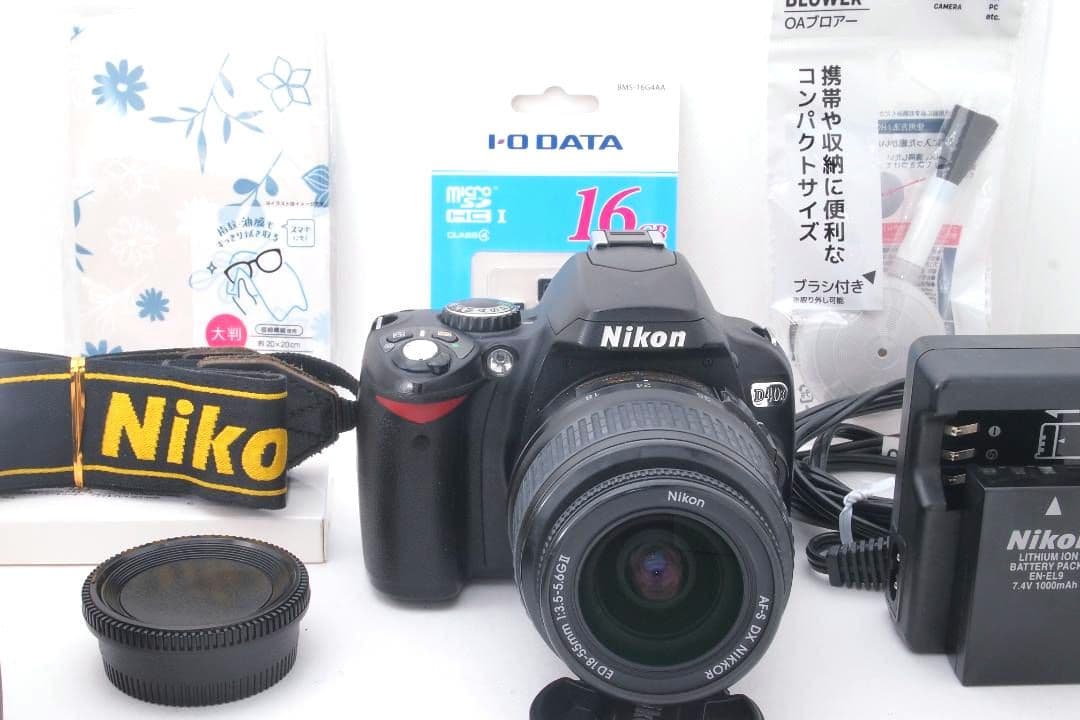 ニコン Nikon D40X スマホ転送 一眼レフカメラ 初心者オススメ 入門機