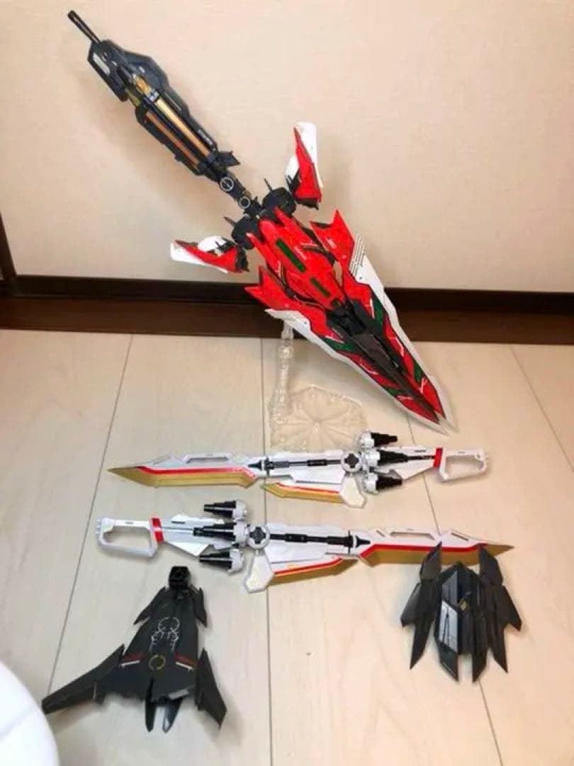 PG ガンダムアストレイ レッドフレーム改　無塗装