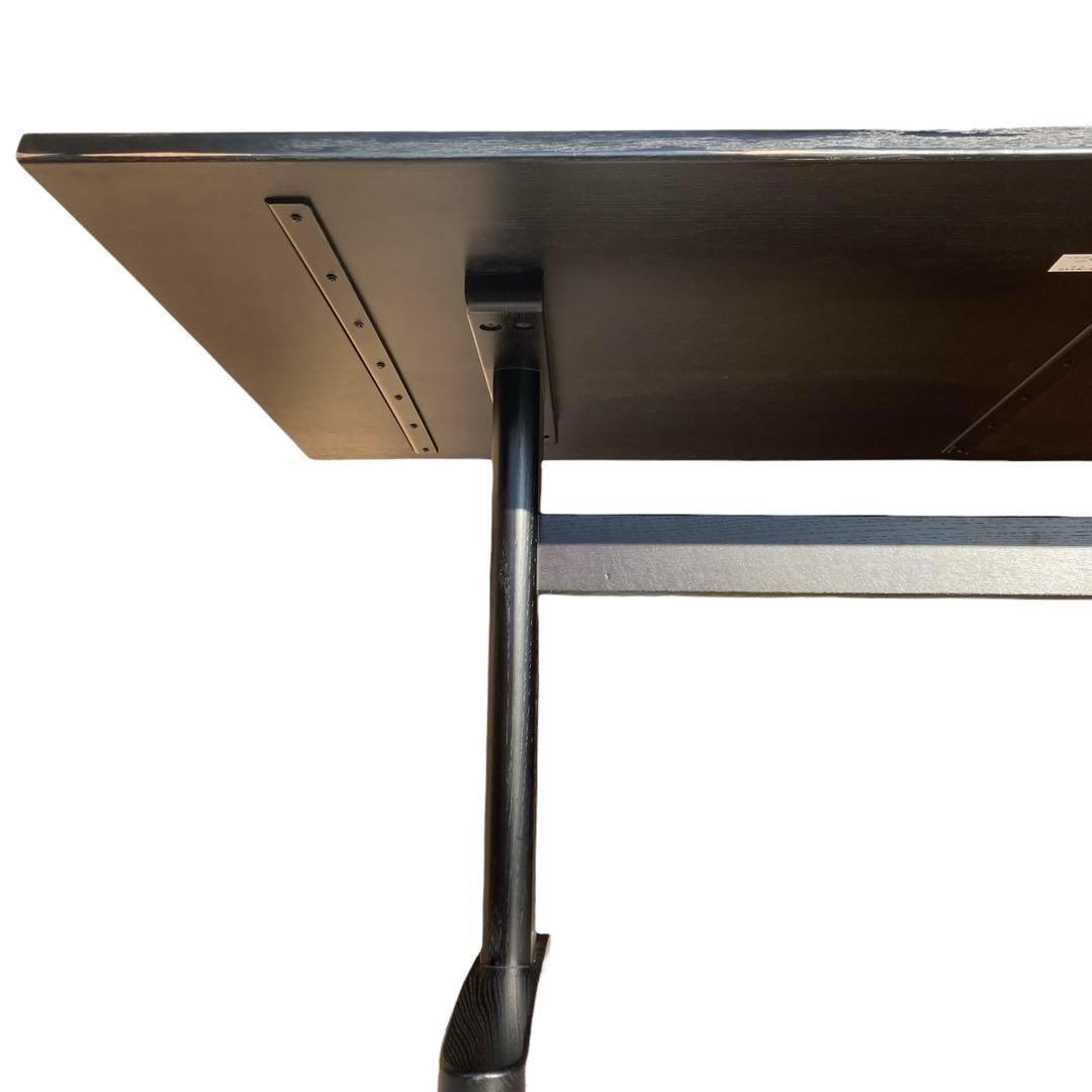 柏木工 ダイニングテーブル JG53XM 帆立脚 耳付面 オーク材 直接引取可