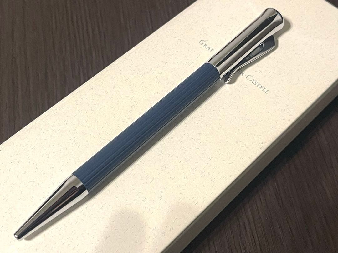 【極美品】ファーバーカステル　タミシオ　￼ボールペン タミシオ ナイトブルー ペンシル – GRAF VON FABER-CASTELL