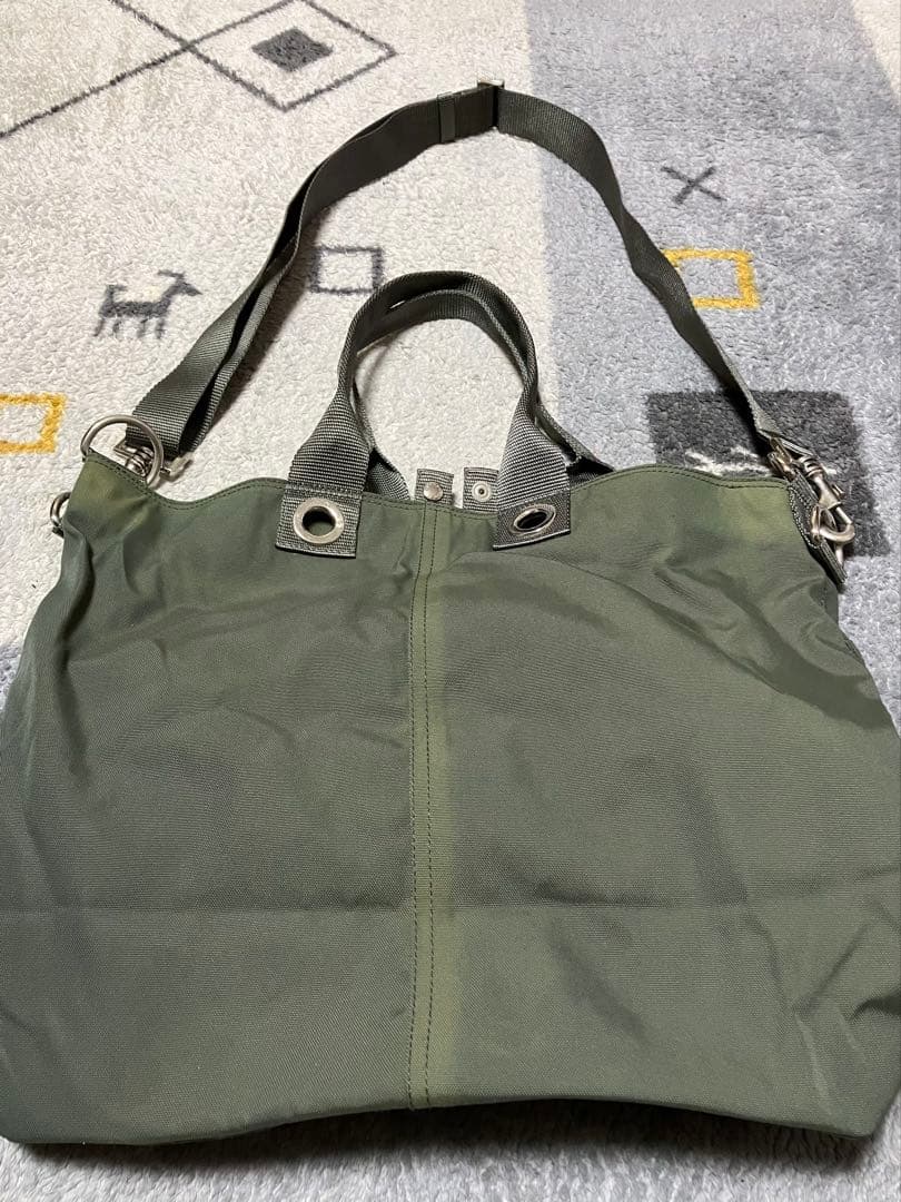 PRADA プラダ プラダスポーツ トートバッグ 2WAYグリーン 4VA512