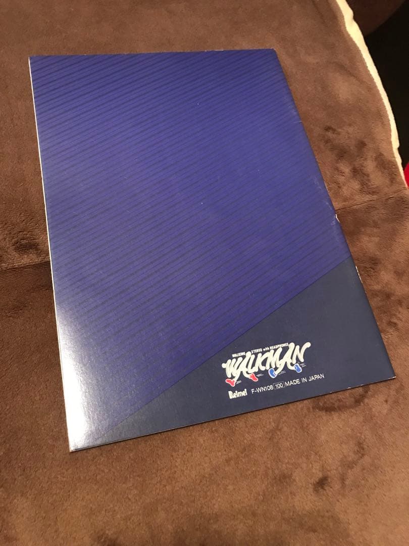 非売品　SONY レトロ ウォークマン ベルト ノート