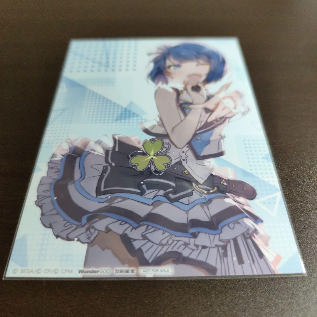 桐谷遥　セカイアルバム　缶バッジ&ブロマイド