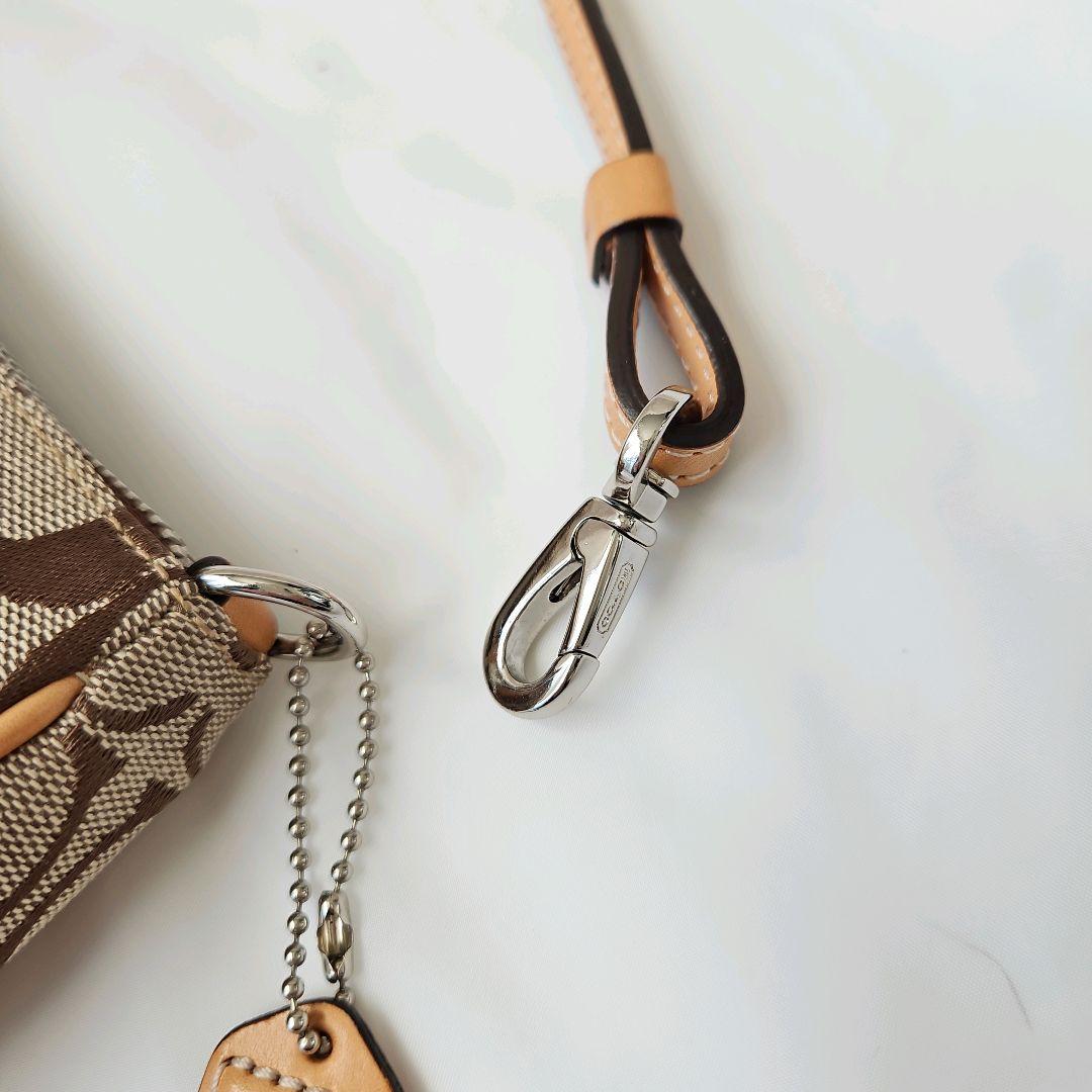 バッグ Coach 6094 Signature Accessory pouch y2k