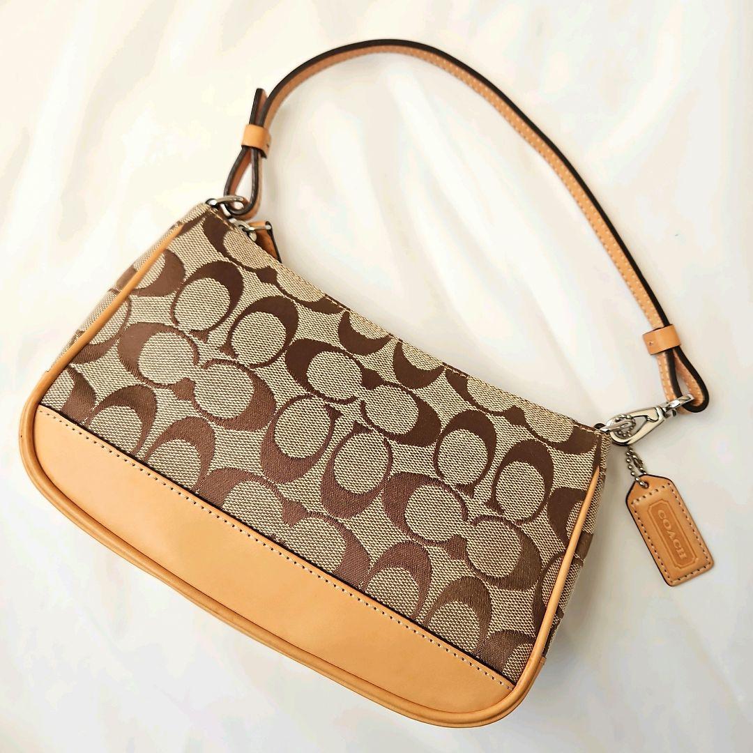 バッグ Coach 6094 Signature Accessory pouch y2k