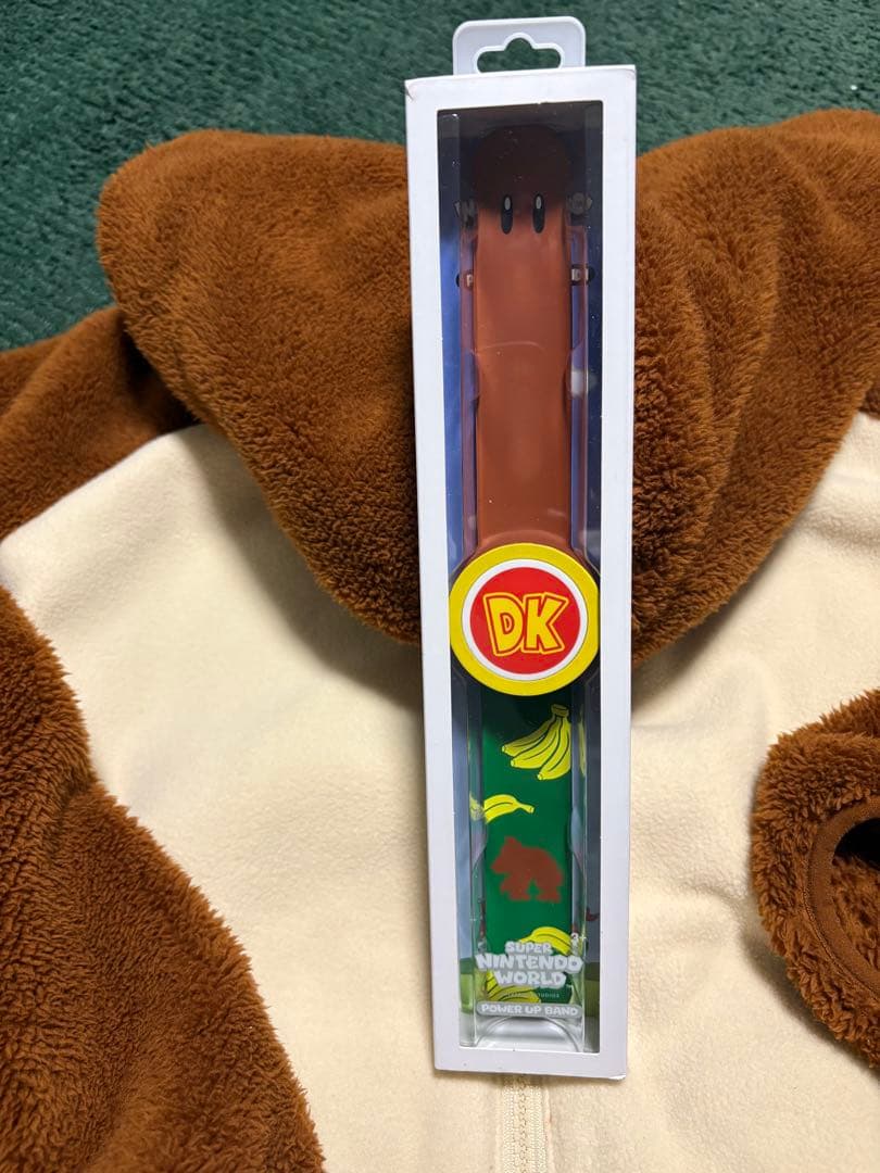 USJ Nintendo ドンキーコングパーカー　DKパワーアップバンドセット
