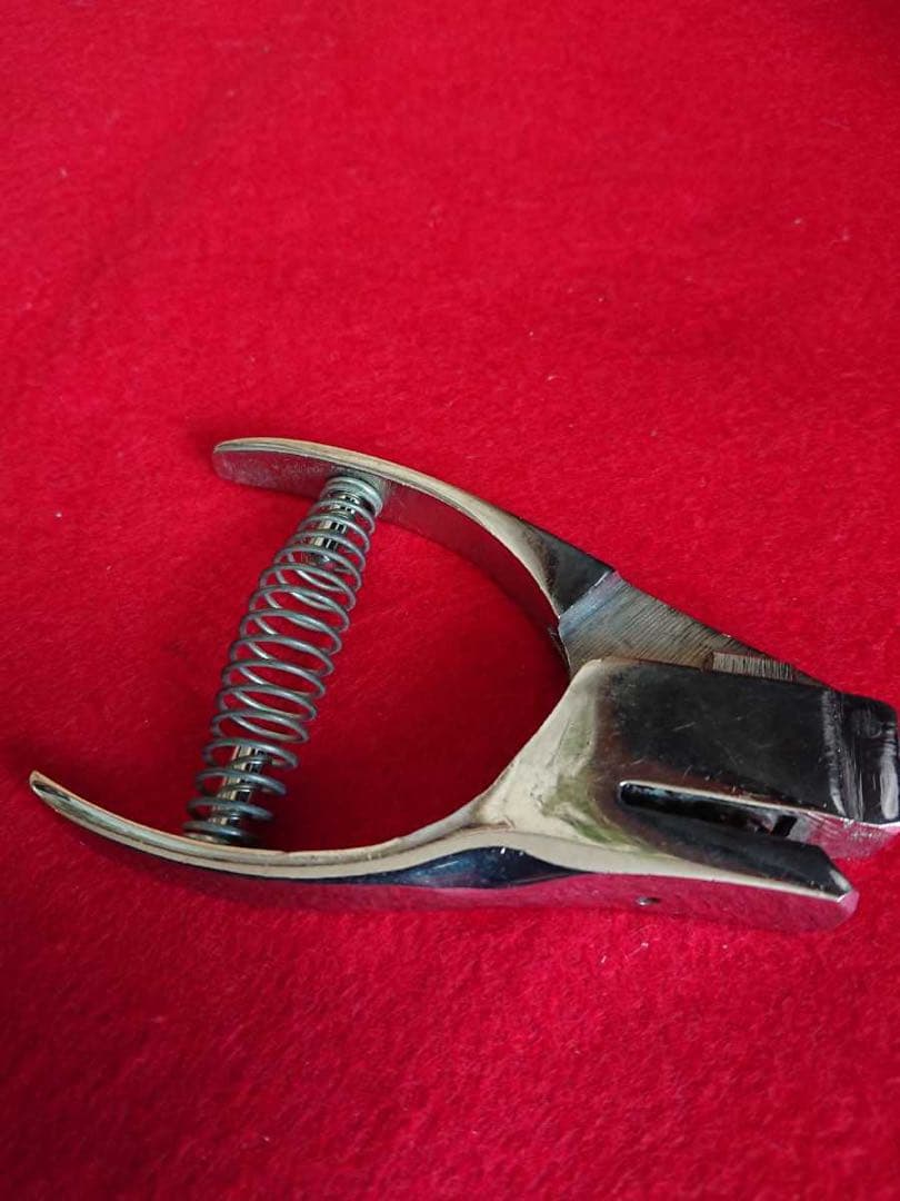 改札鋏 花柄 と 国鉄 昭和 レア コレクター コレクション 鉄道