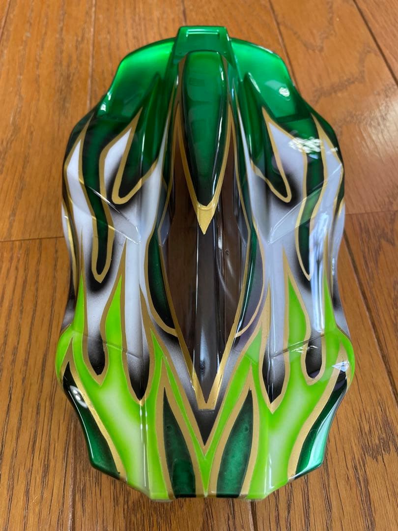 DB 01 ドゥルガ　タミヤ新品塗装済ボディ　緑系