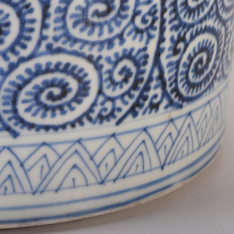 伊万里焼 古伊万里 染付 蛸唐草文 四段重箱 C R8464Hの通販はau PAY