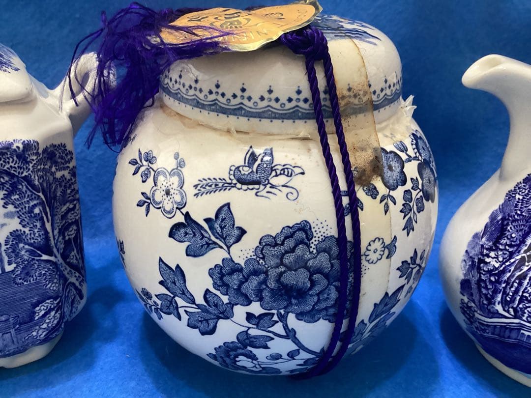 トワイニング＆メイソンズ　紅茶キャニスター　ティーポット　壷　未使用品　レトロ