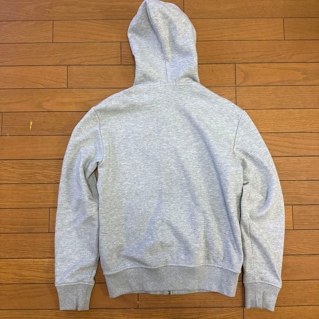 Polo Ralph Lauren グレー フルジップパーカー ビッグポニー S