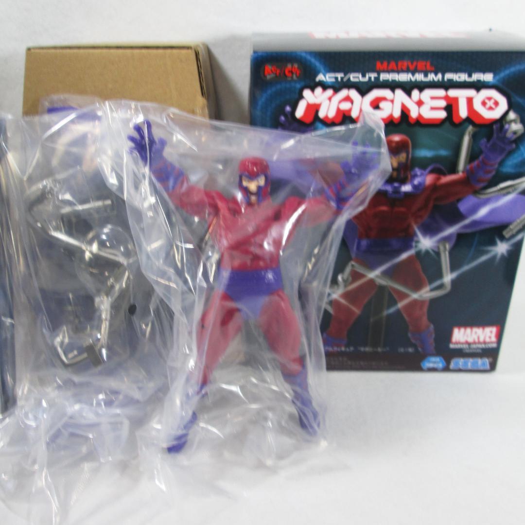袋未開封】マグニートー Xメン マーベル ACT/CUTプレミアムフィギュア