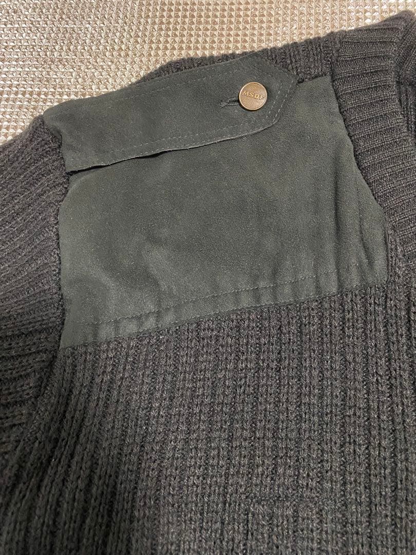 海上自衛隊 簡易セーター Mサイズ 黒 宮地洋服店 ミヤジ 呉 江田島 佐世保