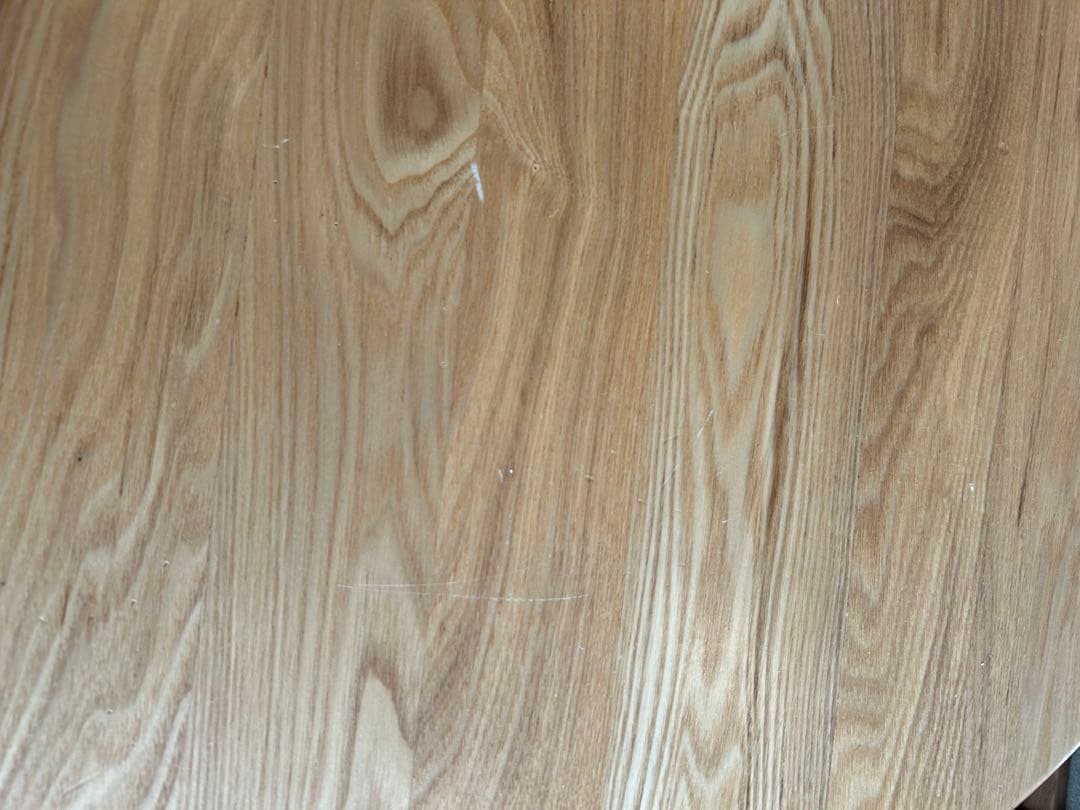 円形木製ダイニングテーブル 2023年製