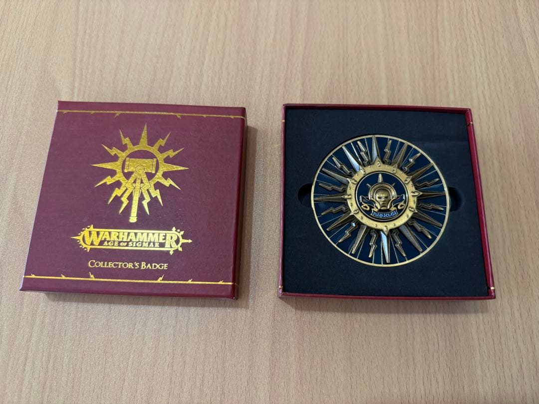 イベント限定配布バッジ Age of Sigmar Warhammer - メルカリ