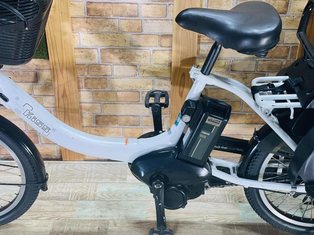 3日間限定 ホワイト系 ヤマハ 子供乗せ電動アシスト自転車 ZH2975