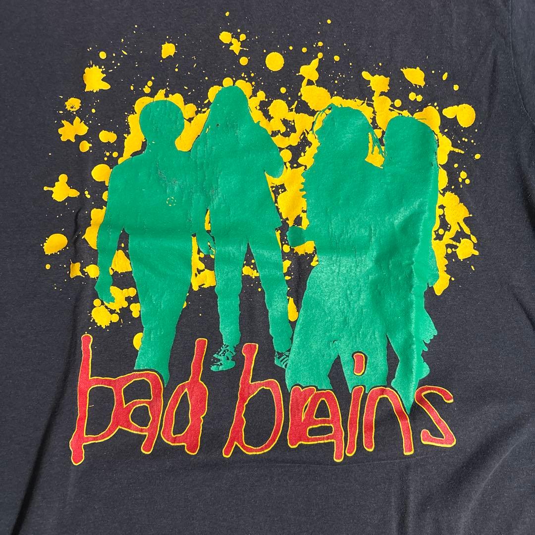 bad brains Tシャツ 89ツアー　Lサイズ ダークグレー bad brains Tシャツ 89ツアー Lサイズ ダークグレー bad brains T