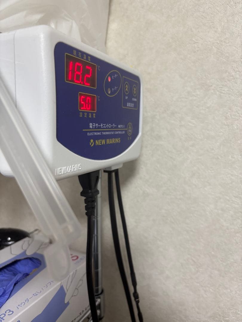 ニューマリンズ　電子サーモコントローラー ニューマリンサーモ