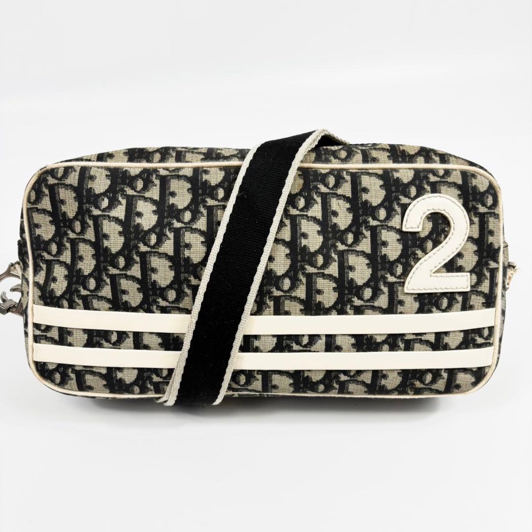 クリスチャンディオール ショルダーバッグ トロッター PVC パテントレザー