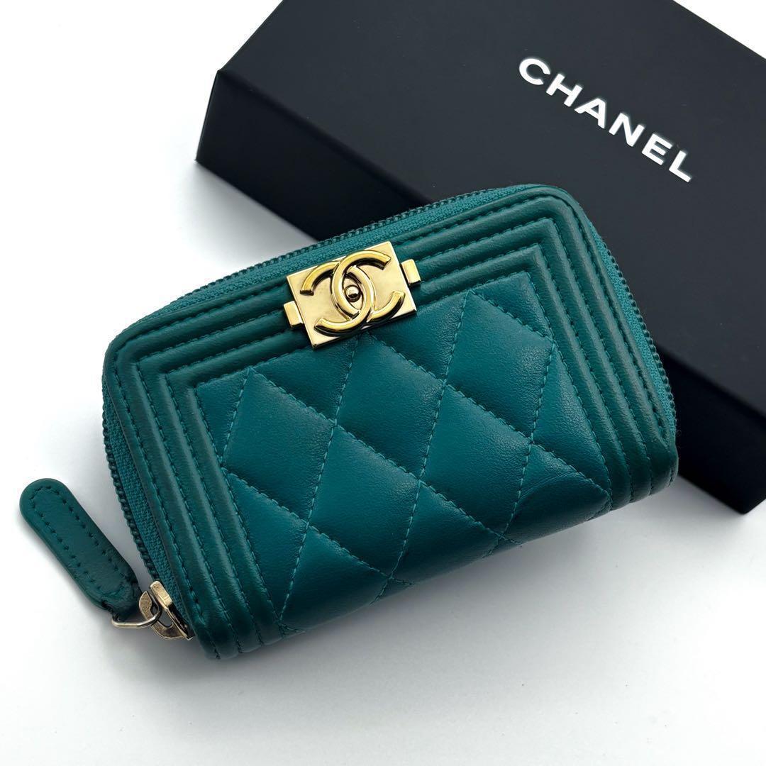 【極美品✨】シャネル ボーイシャネル 財布 パース 小銭入