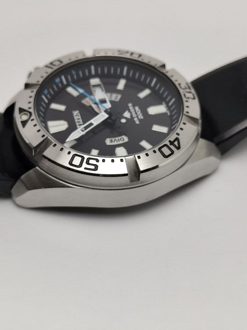 電波時計　シチズン　プロマスター　ダイバー機能　電波ソーラー　H112