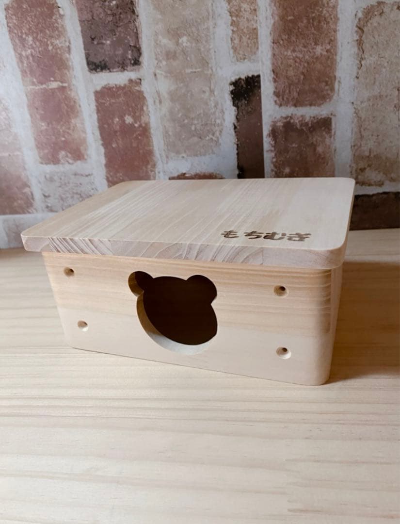 モモンガハウス(カフェ・猫) ボア白 大きいサイズ(家族用) 2200円