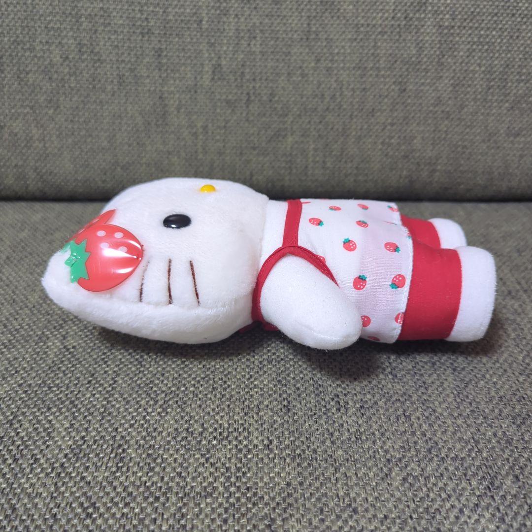 希少　ぬいぐるみ　サンリオ　ハローキティ　苺　キャミソール　イチゴ　2002年