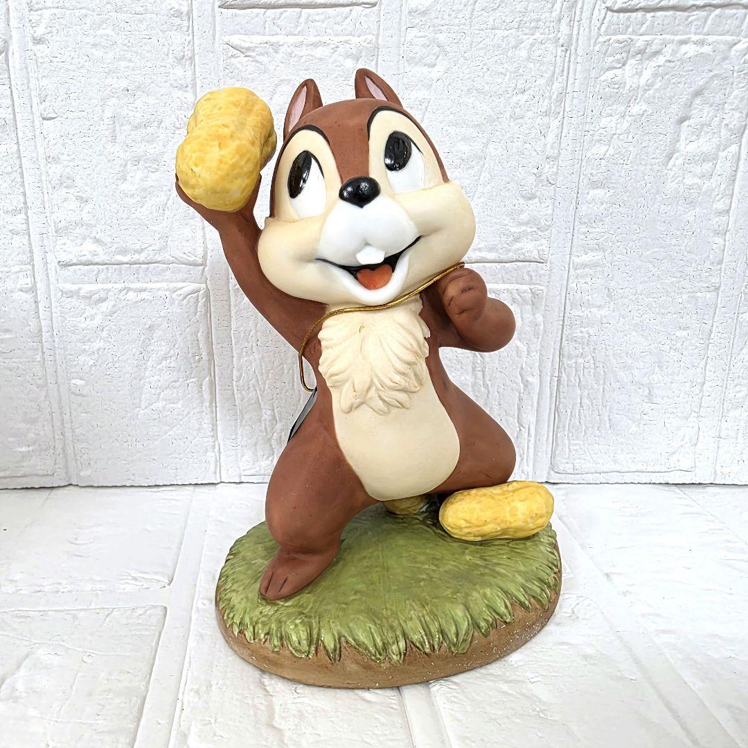 【チップ＆デール】チップ　加藤工芸　ガーデンスタチュー　箱あり　未使用　希少