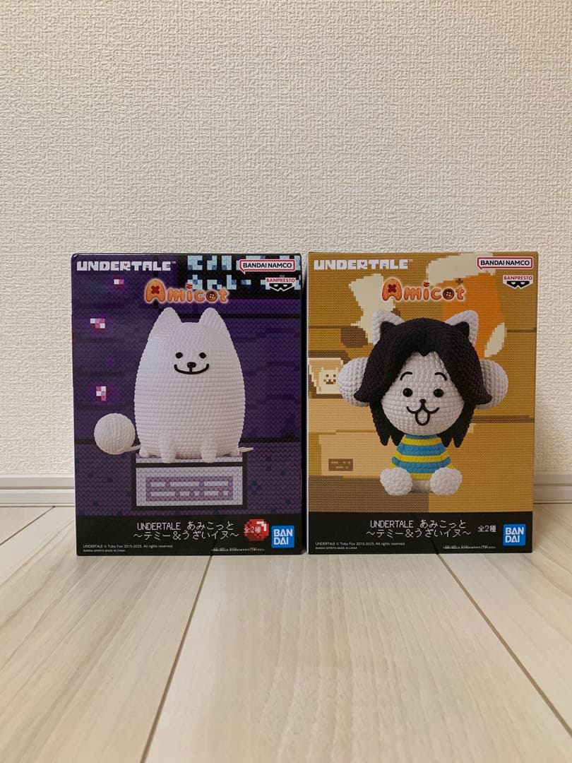 値下げ中 UNDERTALE あみこっと テミー＆うざいイヌ 2個セット - メルカリ