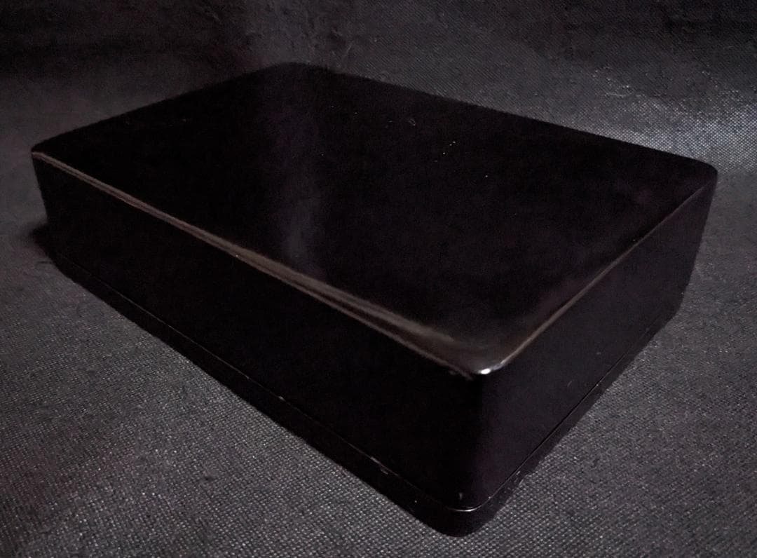 五台山緑石の門字抄手硯】◇約8.6吋◇群微点