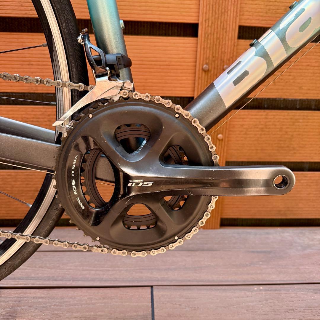 ビアンキ VIA NIRONE 7 ビアニローネ 105 SIZE55