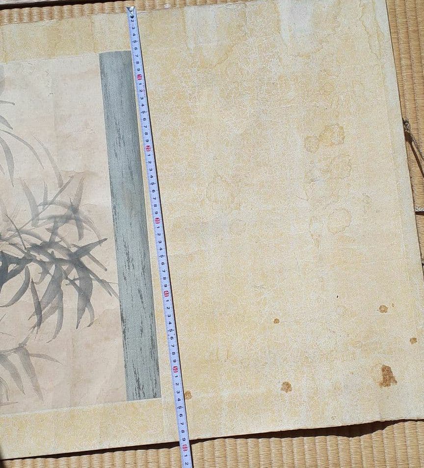 掛け軸　水墨画　骨董